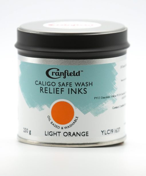 Caligo Safe Wash Relief Ink Light Orange - 250 gr