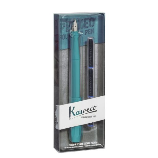 Kaweco Perkeo Fyllepenn F 0.7mm – Breezy Teal