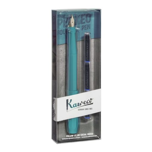 Kaweco Perkeo Fyllepenn M 0.9mm – Breezy Teal