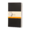 Moleskine Cahier Journal 3pk. Ruled Black13x21