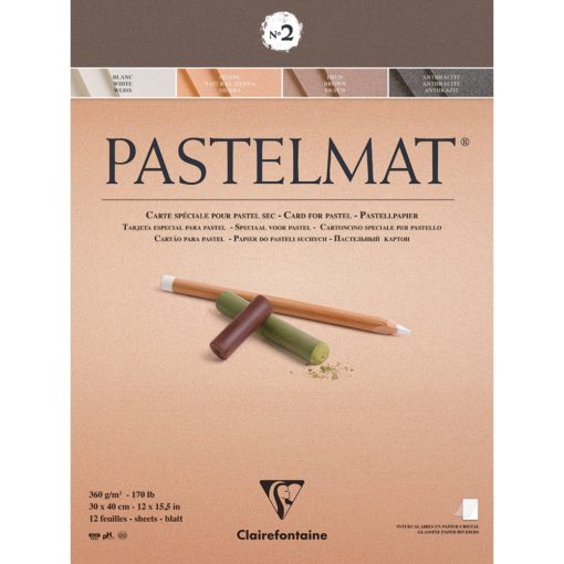 Clairefontaine Pastelmat pad 360gr. 30x40 No.2