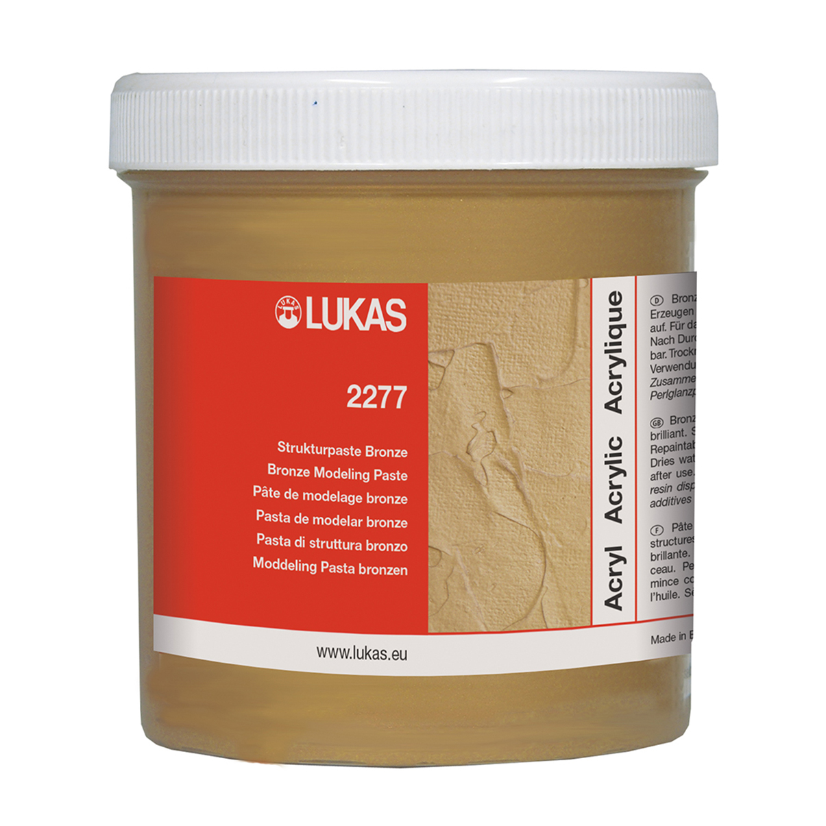 Lukas 2277 250 ml Structure Paste Bronze