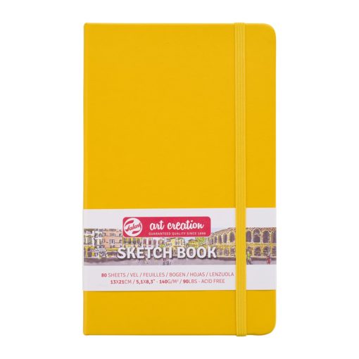 Talens Art Creation Sketch Book Yellow 13x21 140gr. 80 ark