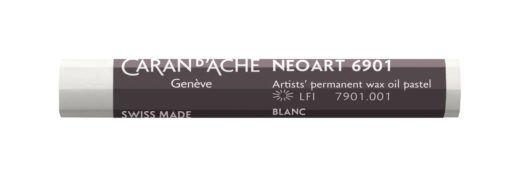 Caran d'ache NeoArt Wax&Oil pastel 001 White