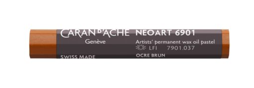 Caran d'ache NeoArt Wax&Oil pastel 037 Burnt Ochre