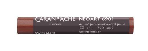 Caran d'ache NeoArt Wax&Oil pastel 069 Burnt Sienna