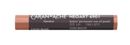 Caran d'ache NeoArt Wax&Oil pastel 077 Burnt Ochre