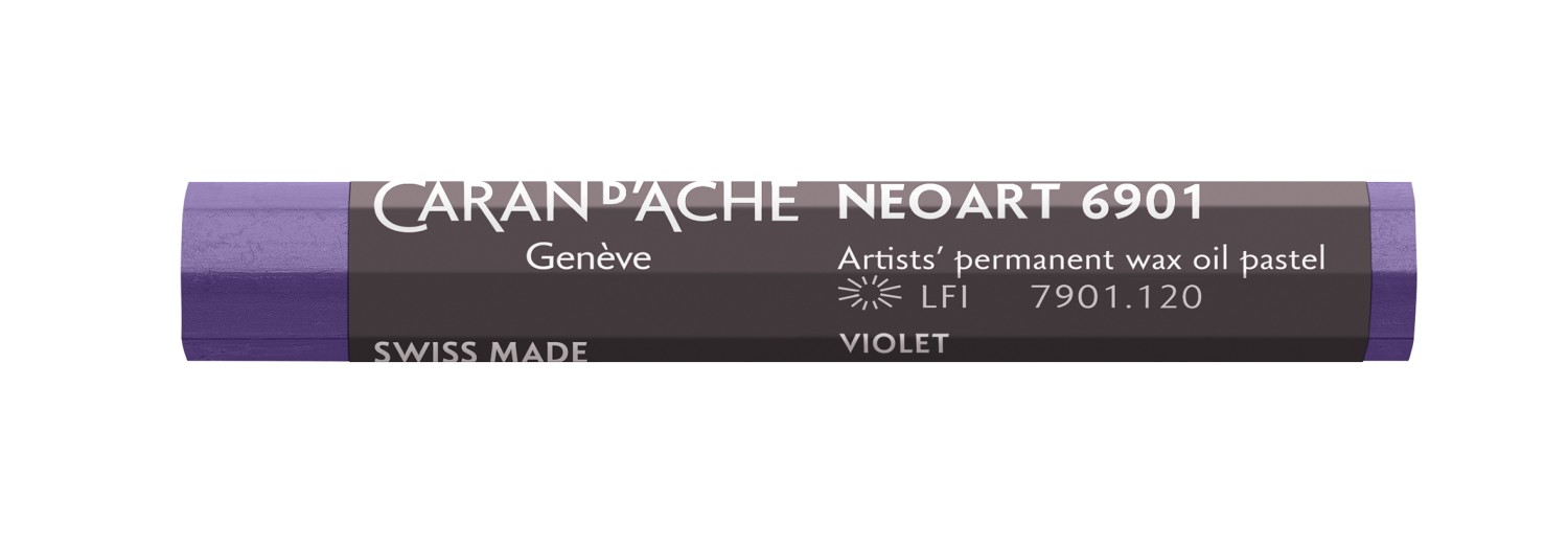 Caran d'ache NeoArt Wax&Oil pastel 120 Violet