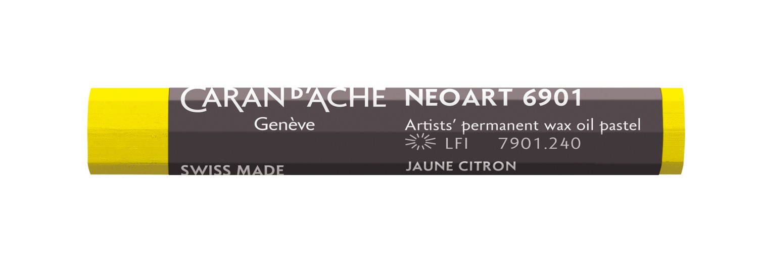 Caran d'ache NeoArt Wax&Oil pastel 240 Lemon Yellow