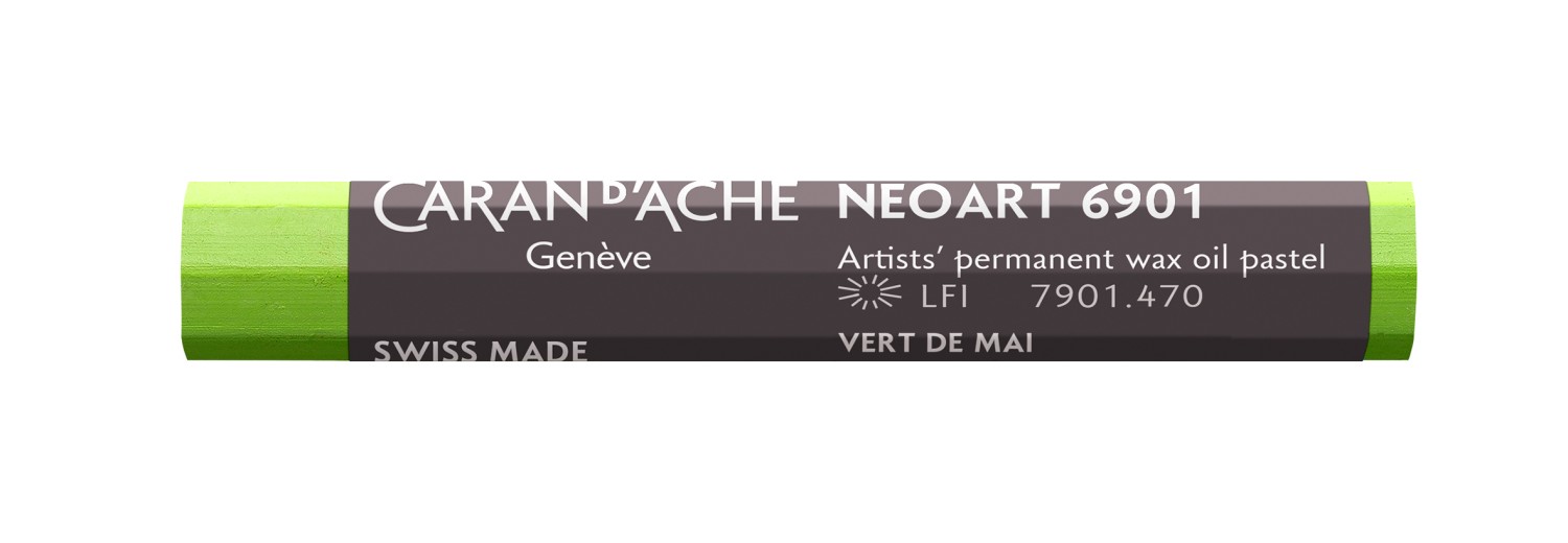 Caran d'ache NeoArt Wax&Oil pastel 470 Spring Green