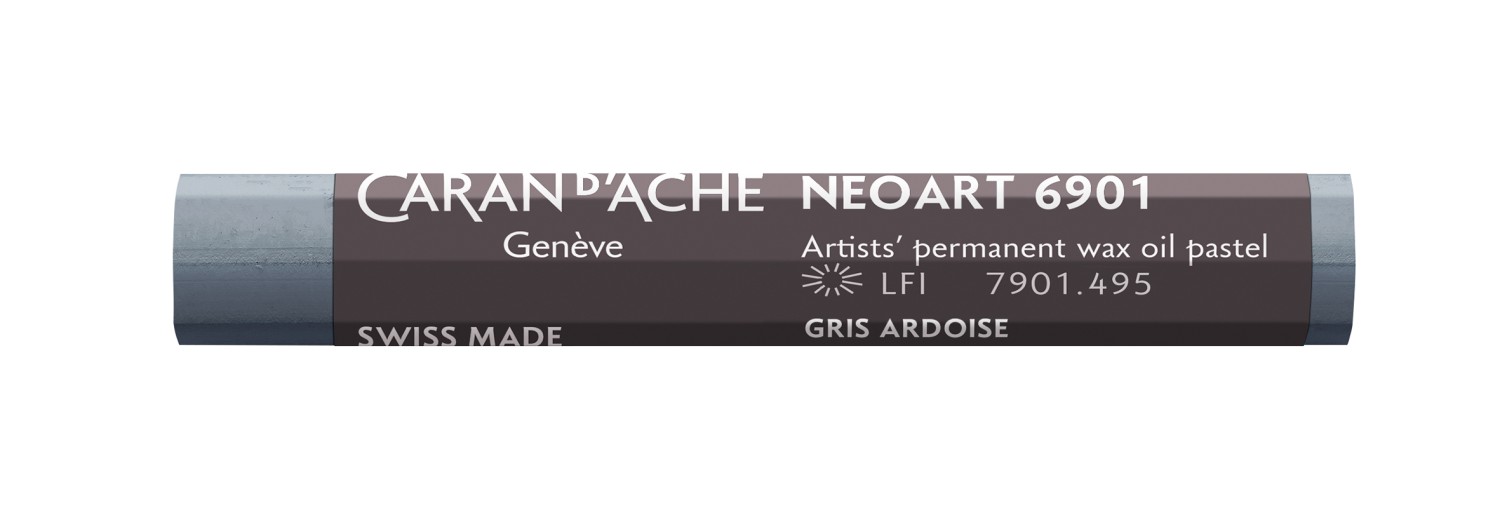 Caran d'ache NeoArt Wax&Oil pastel 495 Slate Grey