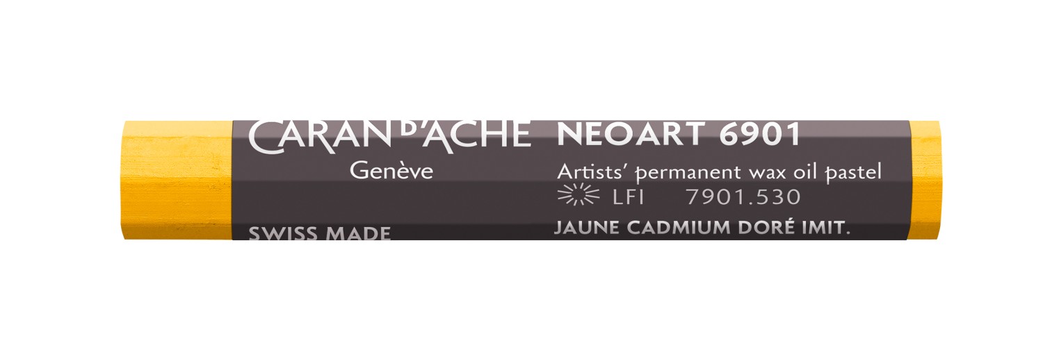 Caran d'ache NeoArt Wax&Oil pastel 530 Gold Cadmium Yellow