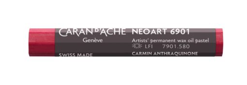 Caran d'ache NeoArt Wax&Oil pastel 580 Anthraquinone Carmine