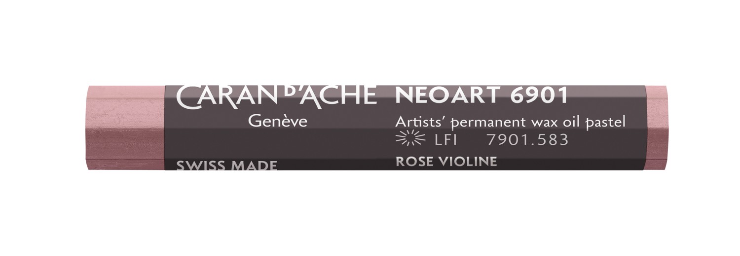 Caran d'ache NeoArt Wax&Oil pastel 583 Violet Pink