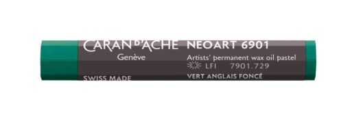 Caran d'ache NeoArt Wax&Oil pastel 729 Dark English Green