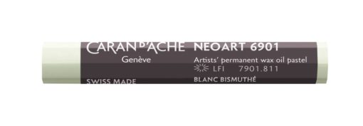 Caran d'ache NeoArt Wax&Oil pastel 811 Bismuth White