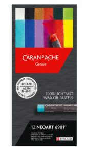 Caran d'ache NeoArt Wax&Oil pastel set 12