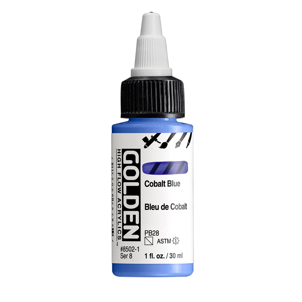 Golden High Flow 30 ml 8502-1 Cobalt Blue S8