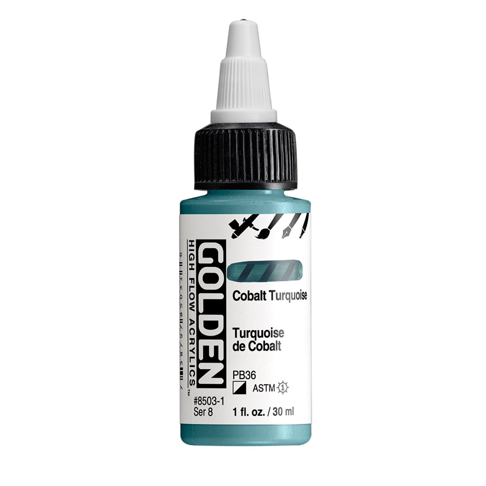 Golden High Flow 30 ml 8502-1 Cobalt Turquoise S8