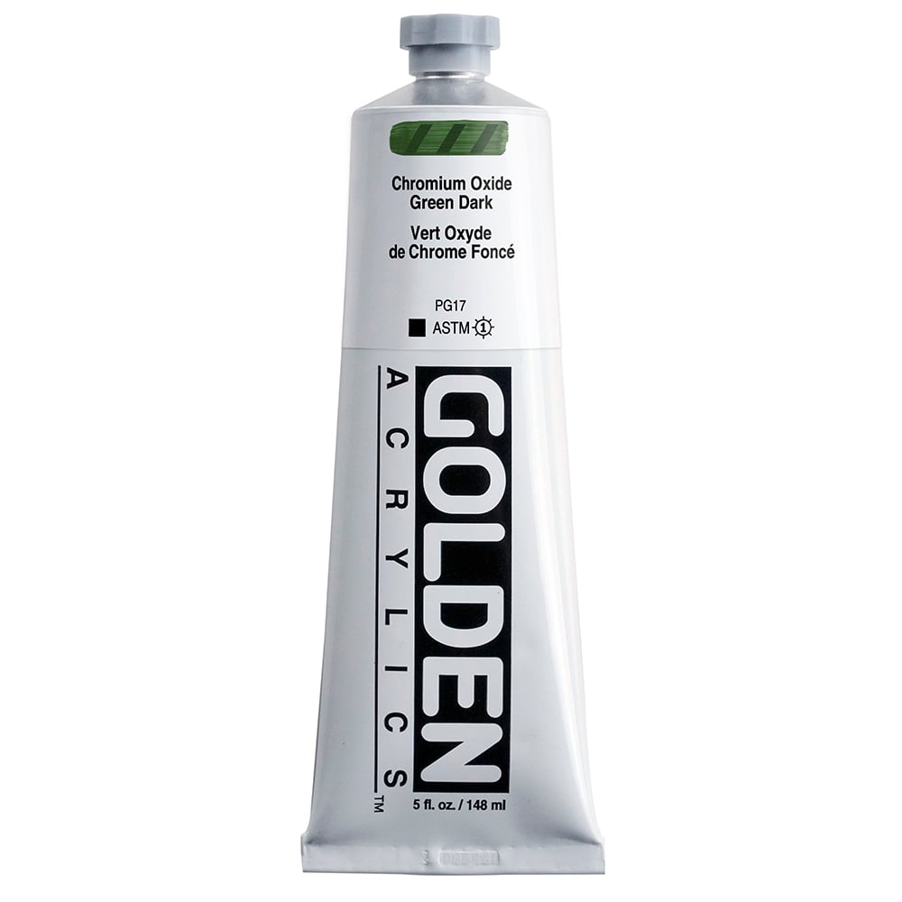 Golden Heavy Body Acrylic 148ml 1060-3 Cromium Oxide Green Dark S3
