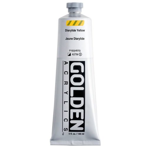 Golden Heavy Body Acrylic 148ml 1147-3 Diarylide Yellow S