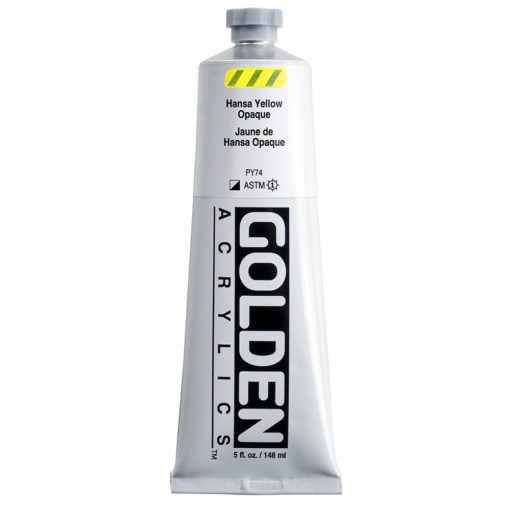 Golden Heavy Body Acrylic 148ml 1191-3 Hansa Yellow Opaque S4