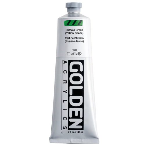 Golden Heavy Body Acrylic 148ml 1275-3 Phthalo Green Yellow Shade S4