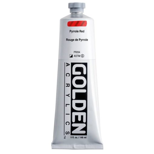 Golden Heavy Body Acrylic 148ml 1277-3 Pyrrole Red S8