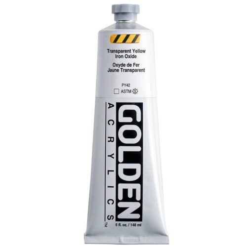 Golden Heavy Body Acrylic 148ml 1386-3 Transparent Yellow Iron Oxide S3