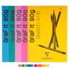 Clairefontaine GraF’it Sketch skissebok – 90g 80 ark – A5