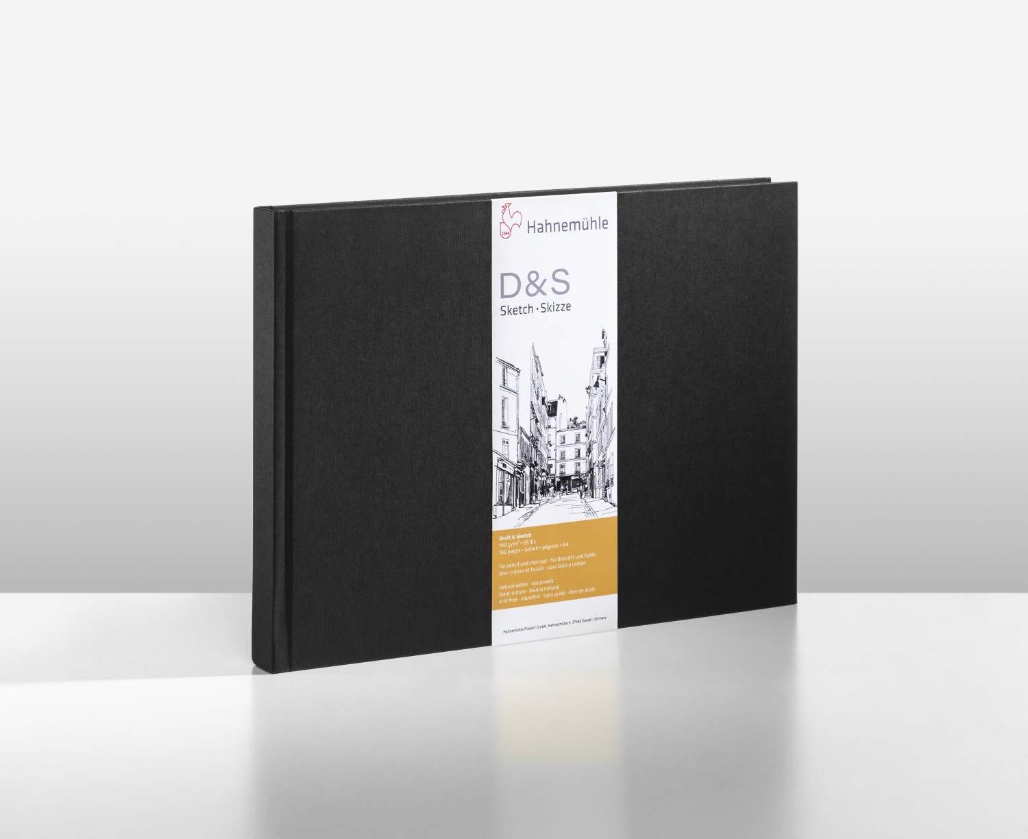 Hahnemühle D&S Sketch book 140gr. A4 Landskap 628273