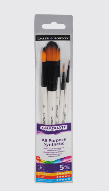 Daler Rowney Graduate penselsett 5 pensler