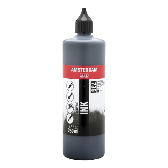 Talens Amsterdam Ink 250 ml 725 Oxide Black