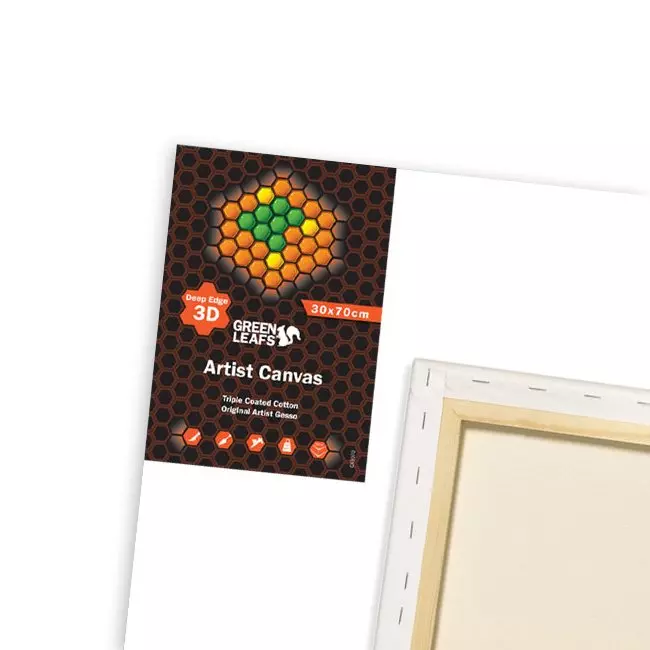 Greenleafs Oppspent bomullslerret 80x100cm 3D