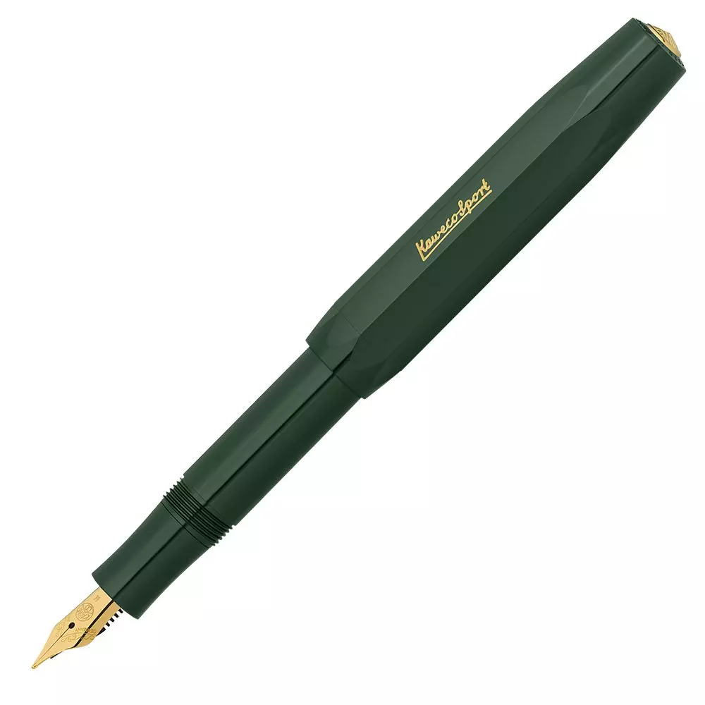Kaweco Classic Sport Fyllepenn M 0.9mm – Green