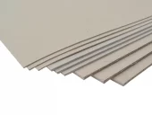 Bokpapp 3mm grå 50x70