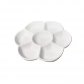 Meeden Porselenspalett rund med 7 rom