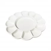 Meeden Porselenspalett rund med 12 rom