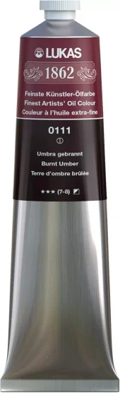 Lukas 1862 Oil 200ml 111 Burnt Umber S1