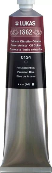 Lukas 1862 Oil 200ml 134 Prussian Blue S1