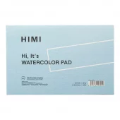 HIMI Watercolour Akvarellblokk 300g 20ark limt – 14×21,6cm