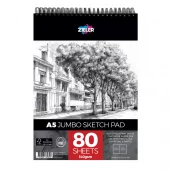 Zieler Jumbo Sketch Pad A5 80 ark