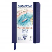 Clairefontaine Aquapad 300gr. A6 Innbundet Medium Grain