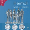Skalafigerer 1:25 Stående - Transparent fra Hermoli