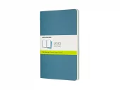 Moleskine Cahier Journal - Plain Brisk Blue 3 pk. 13x21