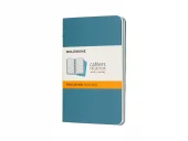 Moleskine Cahier Journal 3pk. Ruled Brisk Blue 9x14