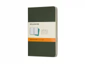 Moleskine Cahier Journal 3pk. Ruled Myrtle Green 13x21