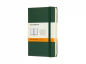 Moleskine Classic Notebook Hard - Ruled Myrtle Green 9x14