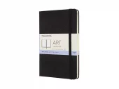 Moleskine Art Sketchbook Hard - Plain Black 11,5x18