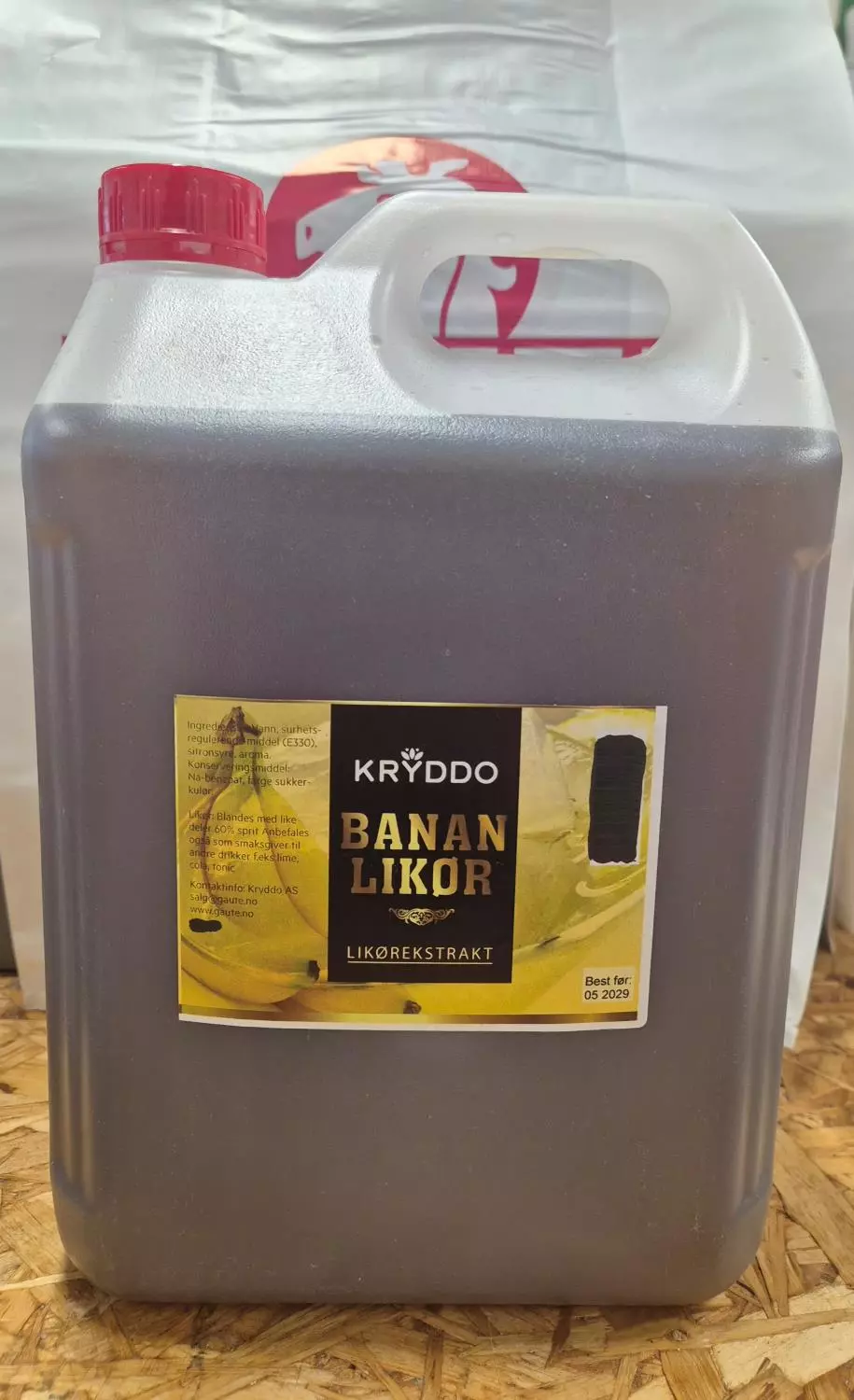 Banan likørekstrakt 5L